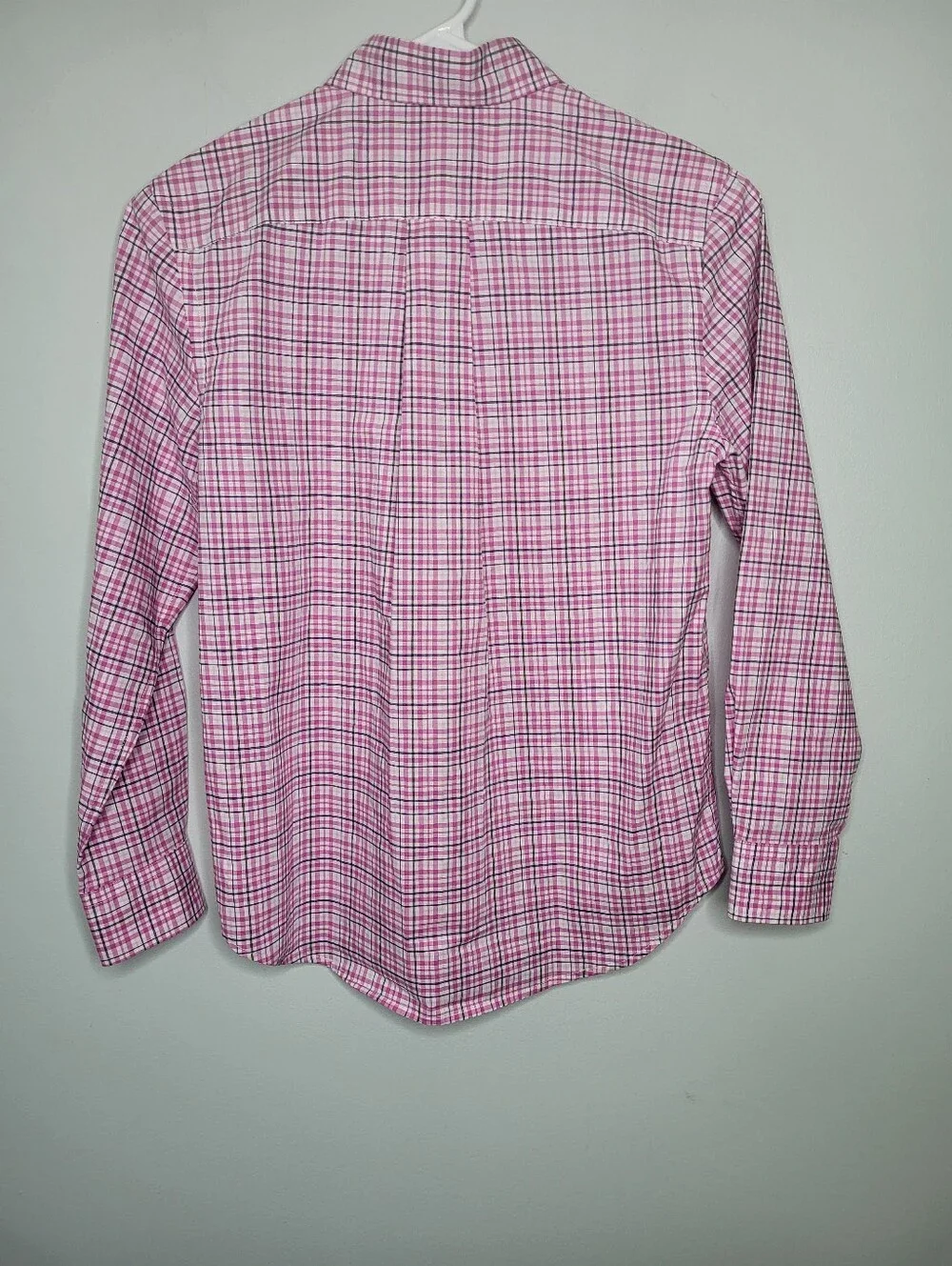 Ralph Lauren Pink Plaid Button-Down Shirt
